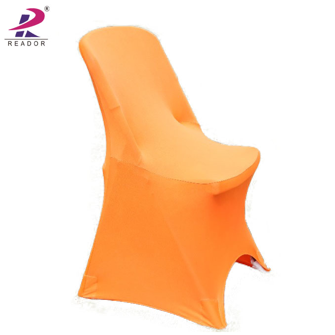 Wholesale polyester spandex chair cover for wedding banquet