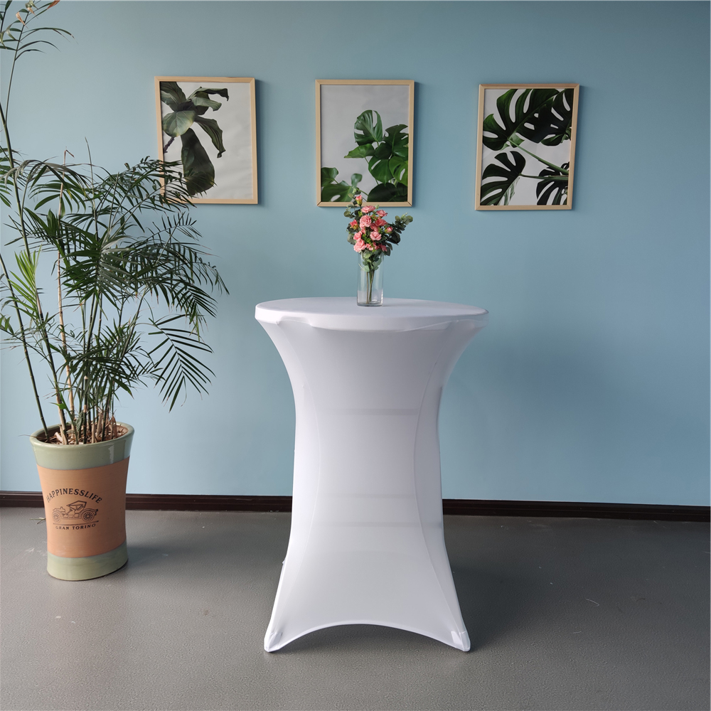 stretch cocktail table cover 