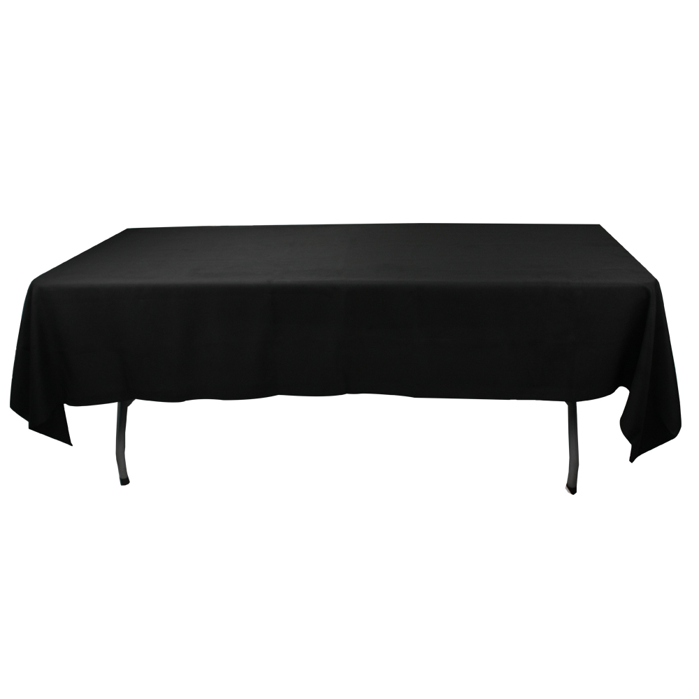 90x132 inch white polyester rectangular hotel party table cloth banquet tablecloth custom factory